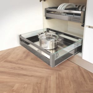 02- Aluminium 4 Side Pull Out Basket