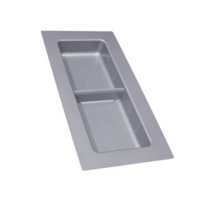 02- Cutlery Tray (Metallic Grey)